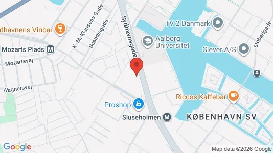 Erhvervslokaler til leje i København SV - Foto fra Google Street View