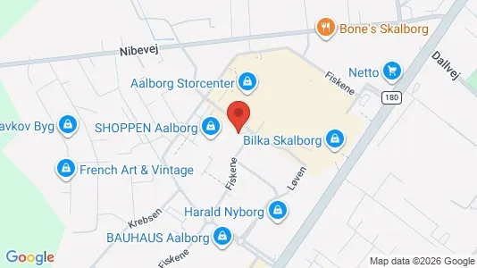 Erhvervslokaler til leje i Aalborg SV - Foto fra Google Street View