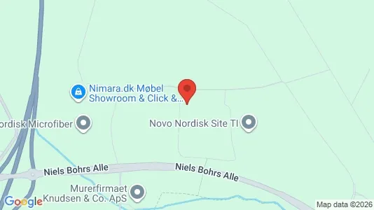 Erhvervslokaler til leje i Odense SØ - kort over placeringen