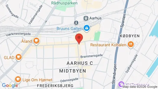 Erhvervslokaler til leje i Århus C - Foto fra Google Street View