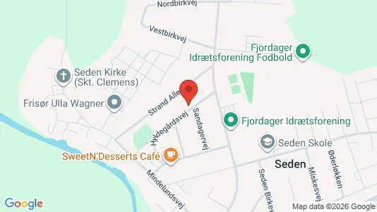 Erhvervslokaler til leje i Odense NØ - kort over placeringen