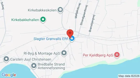 Erhvervslokaler til leje i Vejle Øst - kort over placeringen