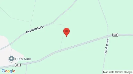 Erhvervslokaler til leje i Gedsted - kort over placeringen