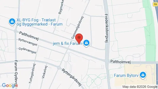 Erhvervslokaler til leje i Farum - Foto fra Google Street View