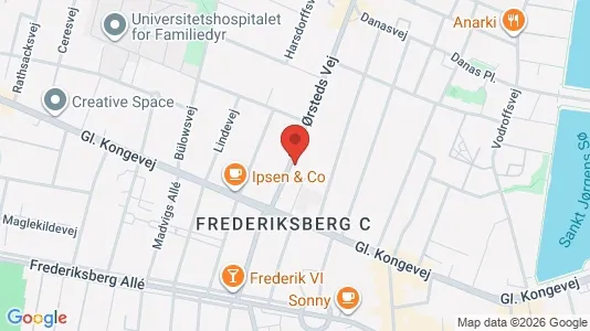 Erhvervslokaler til leje i Frederiksberg C - Foto fra Google Street View