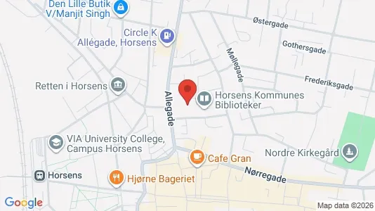 Erhvervslokaler til leje i Horsens - Foto fra Google Street View