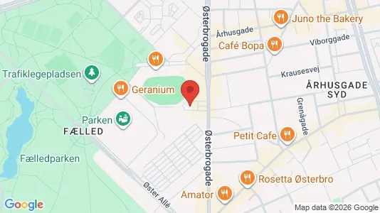 Erhvervslokaler til leje i Østerbro - Foto fra Google Street View