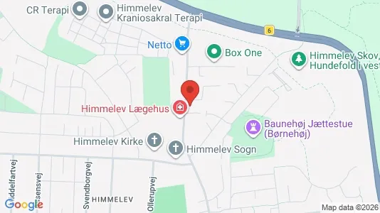 Erhvervslokaler til leje i Roskilde - kort over placeringen
