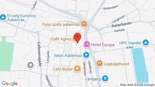 Erhvervslokaler til leje i Aabenraa - Foto fra Google Street View