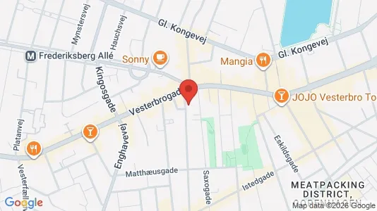 Erhvervslokaler til leje i Vesterbro - Foto fra Google Street View