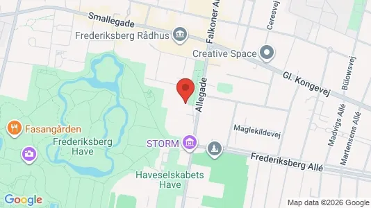 Erhvervslokaler til leje i Frederiksberg - Foto fra Google Street View