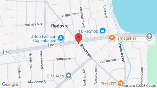 Erhvervslokaler til leje i Rødovre - Foto fra Google Street View