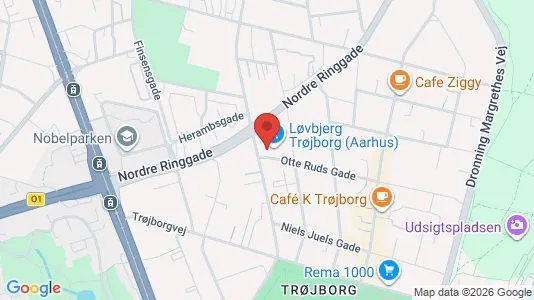 Erhvervslokaler til leje i Århus N - Foto fra Google Street View