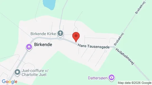 Erhvervslokaler til leje i Langeskov - kort over placeringen