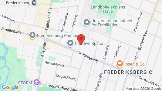 Erhvervslokaler til leje i Frederiksberg C - Foto fra Google Street View