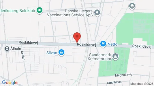Erhvervslokaler til leje i Frederiksberg - Foto fra Google Street View