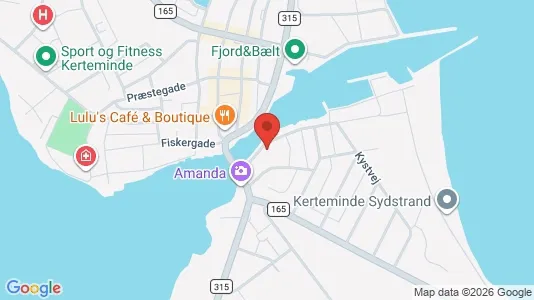 Erhvervslokaler til leje i Kerteminde - Foto fra Google Street View