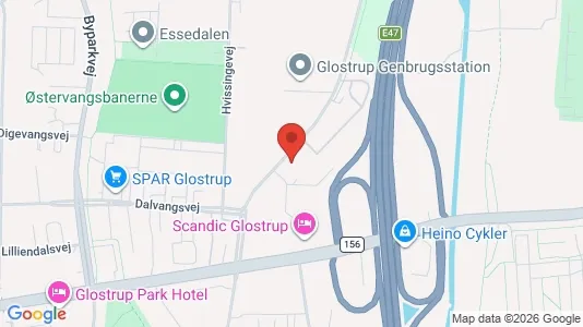 Erhvervslokaler til leje i Glostrup - Foto fra Google Street View