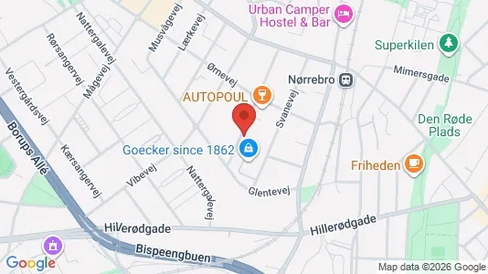 Erhvervslokaler til leje i København NV - Foto fra Google Street View