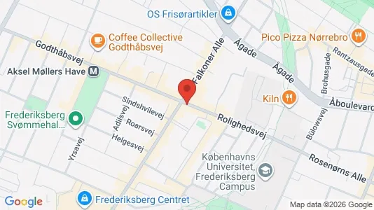 Erhvervslokaler til leje i Frederiksberg C - Foto fra Google Street View