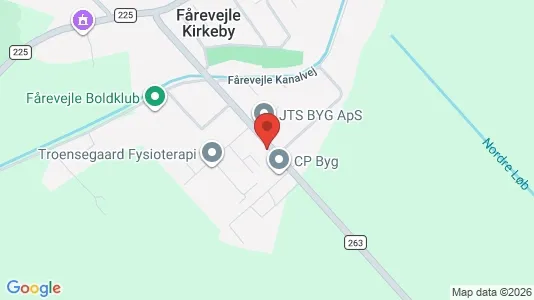 Erhvervslokaler til leje i Fårevejle - Foto fra Google Street View
