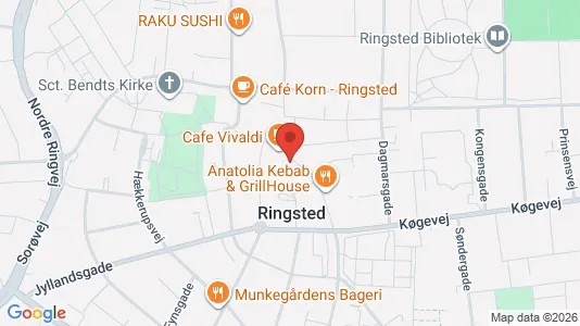 Erhvervslokaler til leje i Ringsted - Foto fra Google Street View