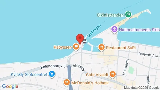 Erhvervslokaler til leje i Holbæk - Foto fra Google Street View