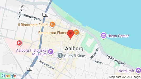 Erhvervslokaler til leje i Aalborg Centrum - Foto fra Google Street View