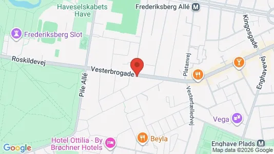 Erhvervslokaler til leje i Frederiksberg C - Foto fra Google Street View