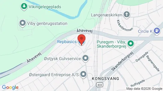 Erhvervslokaler til leje i Viby J - Foto fra Google Street View