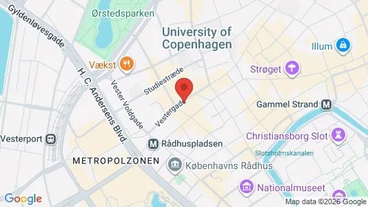 Erhvervslokaler til leje i Helsinge - kort over placeringen