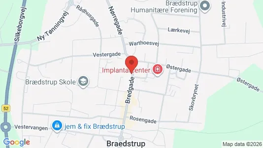 Erhvervslokaler til leje i Brædstrup - Foto fra Google Street View