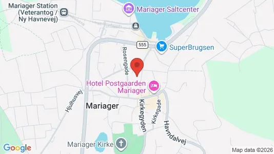 Erhvervslokaler til leje i Mariager - Foto fra Google Street View