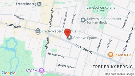 Erhvervslokaler til leje i Frederiksberg C - Foto fra Google Street View