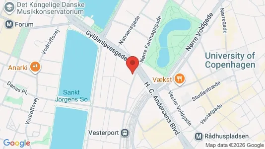Erhvervslokaler til leje i Vesterbro - Foto fra Google Street View
