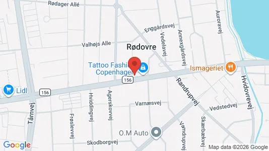 Erhvervslokaler til leje i Rødovre - Foto fra Google Street View