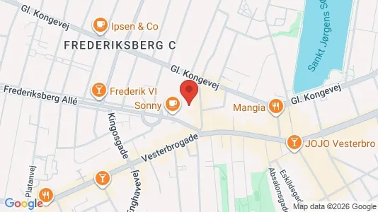 Erhvervslokaler til leje i Frederiksberg C - Foto fra Google Street View