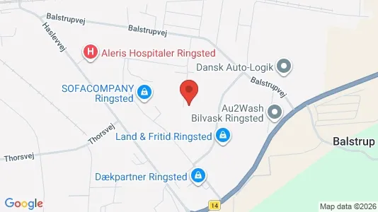 Erhvervslokaler til leje i Ringsted - Foto fra Google Street View