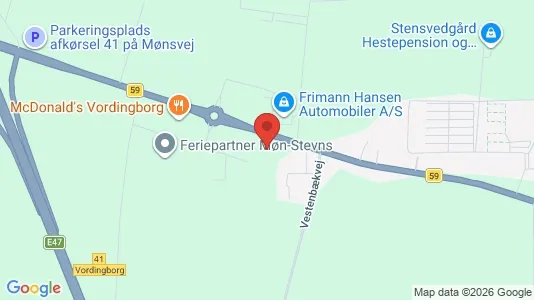 Erhvervslokaler til leje i Vordingborg - Foto fra Google Street View