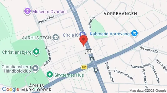 Erhvervslokaler til leje i Århus N - Foto fra Google Street View