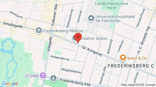 Erhvervslokaler til leje i Frederiksberg C - Foto fra Google Street View