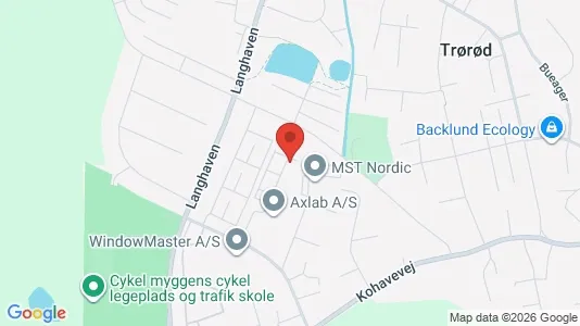Erhvervslokaler til leje i Vedbæk - Foto fra Google Street View