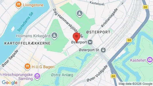 Erhvervslokaler til leje i Østerbro - Foto fra Google Street View