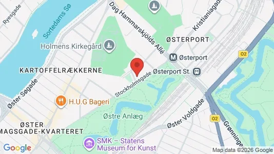 Erhvervslokaler til leje i Østerbro - Foto fra Google Street View