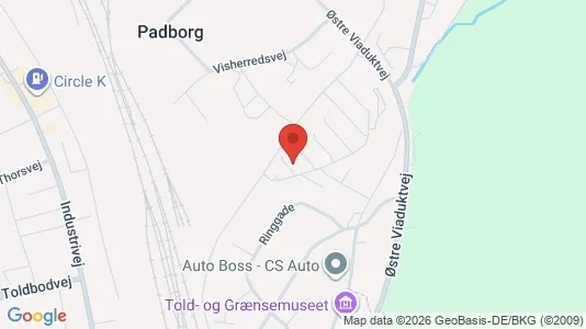 Erhvervslokaler til leje i Padborg - Foto fra Google Street View