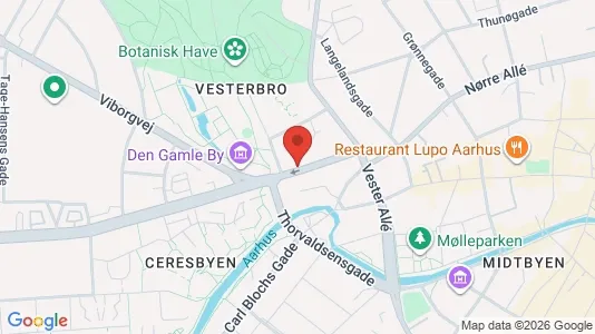 Erhvervslokaler til leje i Århus C - Foto fra Google Street View