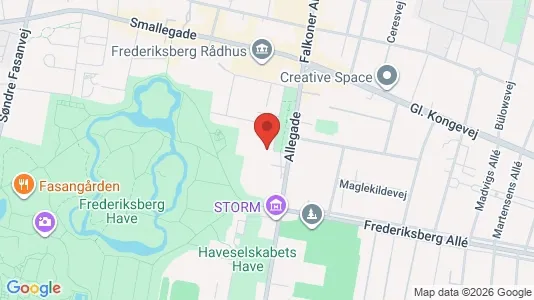 Erhvervslokaler til leje i Frederiksberg - Foto fra Google Street View