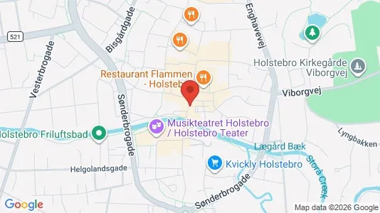 Erhvervslokaler til leje i Holstebro - Foto fra Google Street View