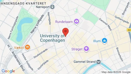 Erhvervslokaler til leje i København K - kort over placeringen