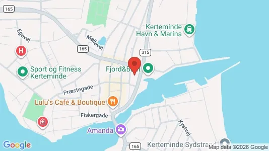 Erhvervslokaler til leje i Kerteminde - Foto fra Google Street View